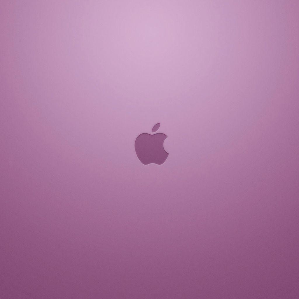 1024x1024 Pink Apple Logo iPad wallpaper. iPad mini wallpaper, Apple logo wallpaper, Apple ipad wallpaper