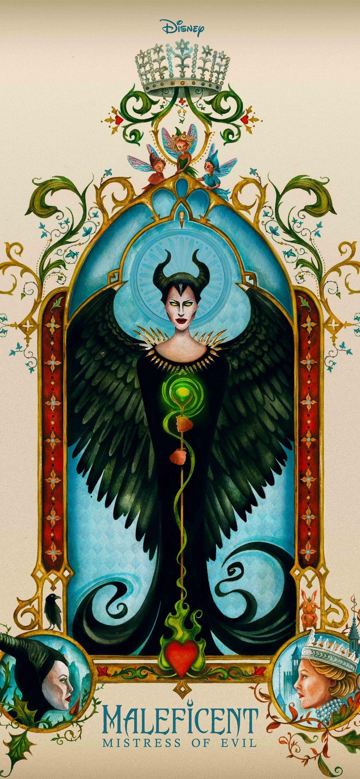 1242x2688 Maleficent Art Picture 1242x2688 IPhone 11 Pro XS Max Wallpaper, Background, Picture, Image