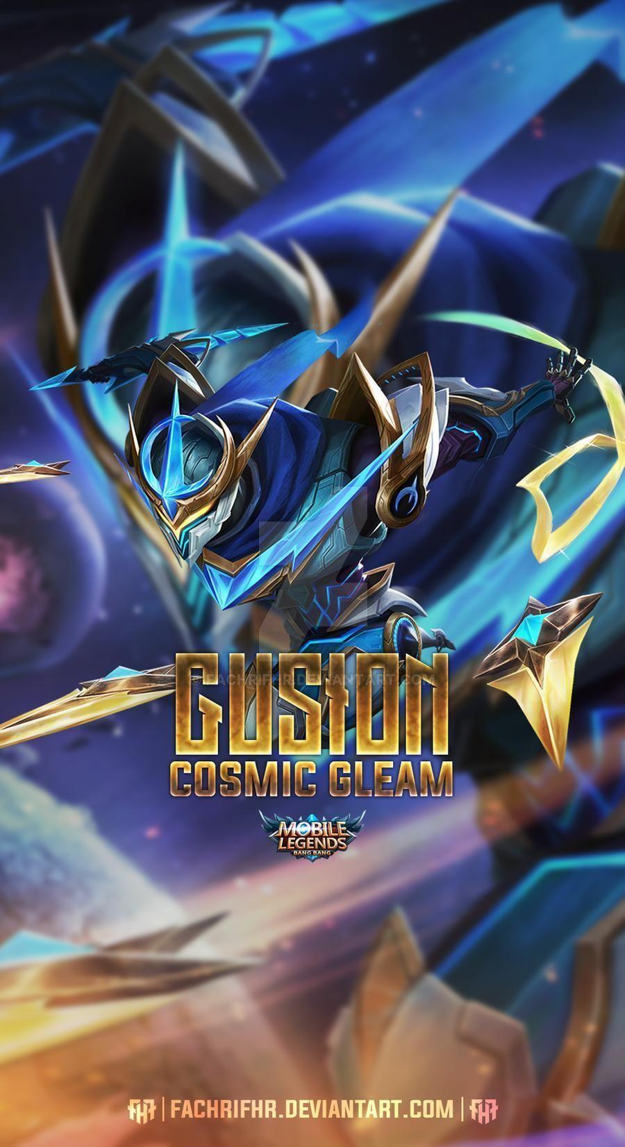 900x1650 Gusion Cosmic Gleam. Mobile legend wallpaper, Alucard mobile legends, Bruno mobile legends