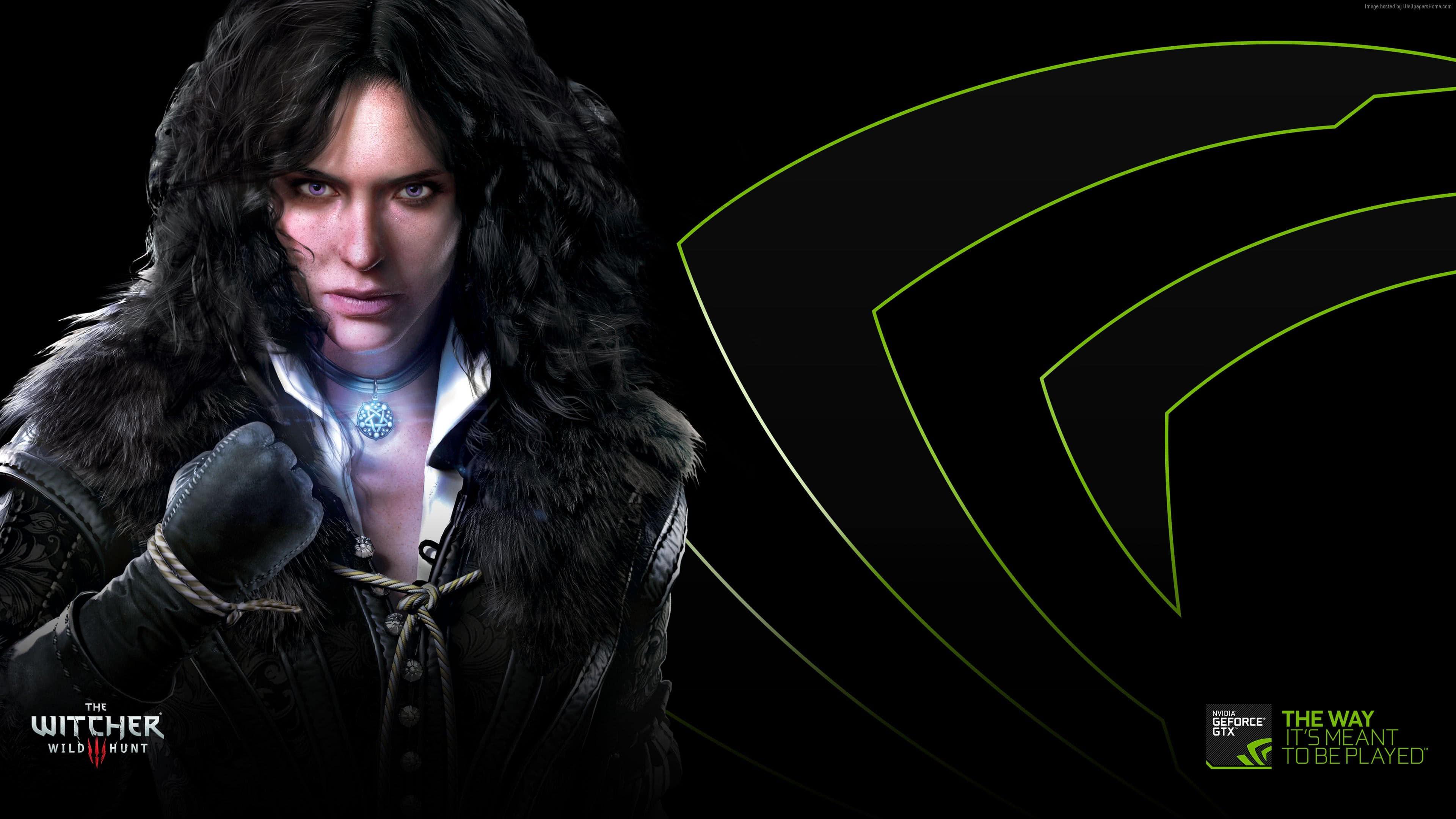 3840x2160 Nvidia Yennefer The Witcher 3 UHD 4K Wallpaper