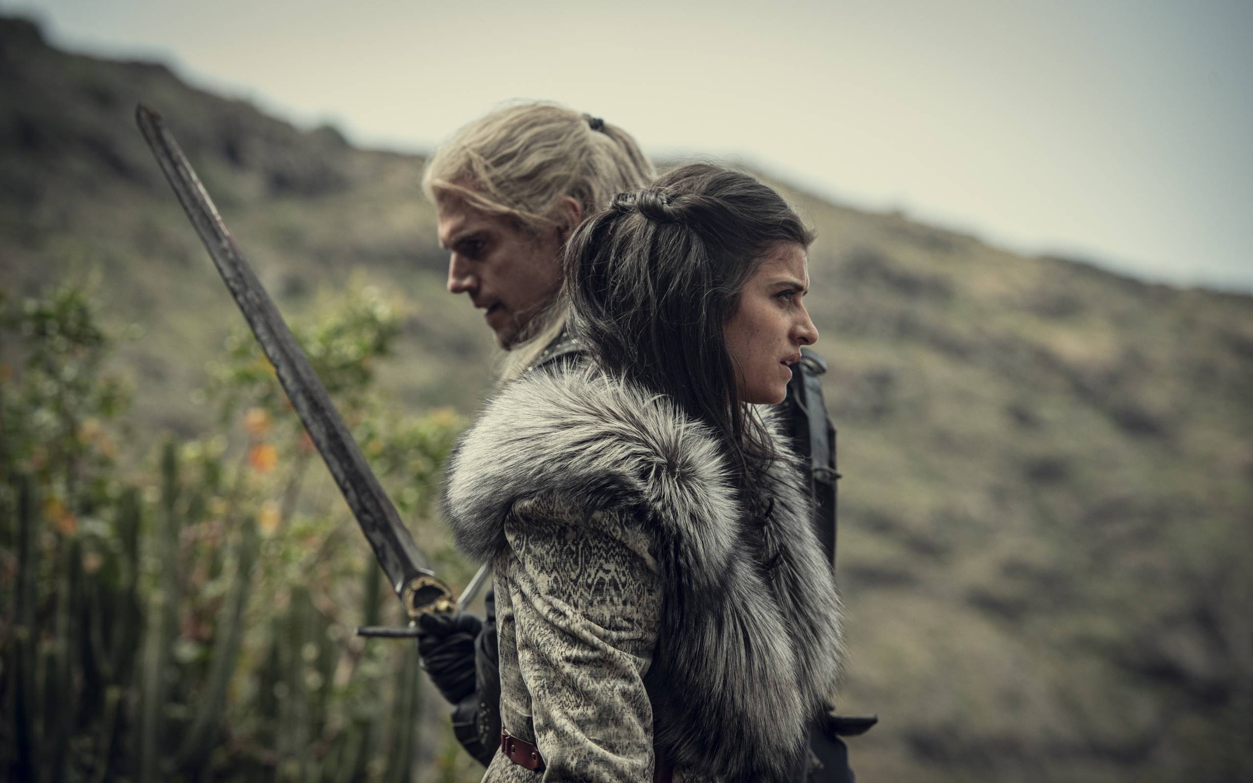 2560x1600 Geralt and Yennefer in The Witcher 4K 2560x1600 Resolution Wallpaper, HD TV Series 4K Wallpaper, Image, Photo and Background