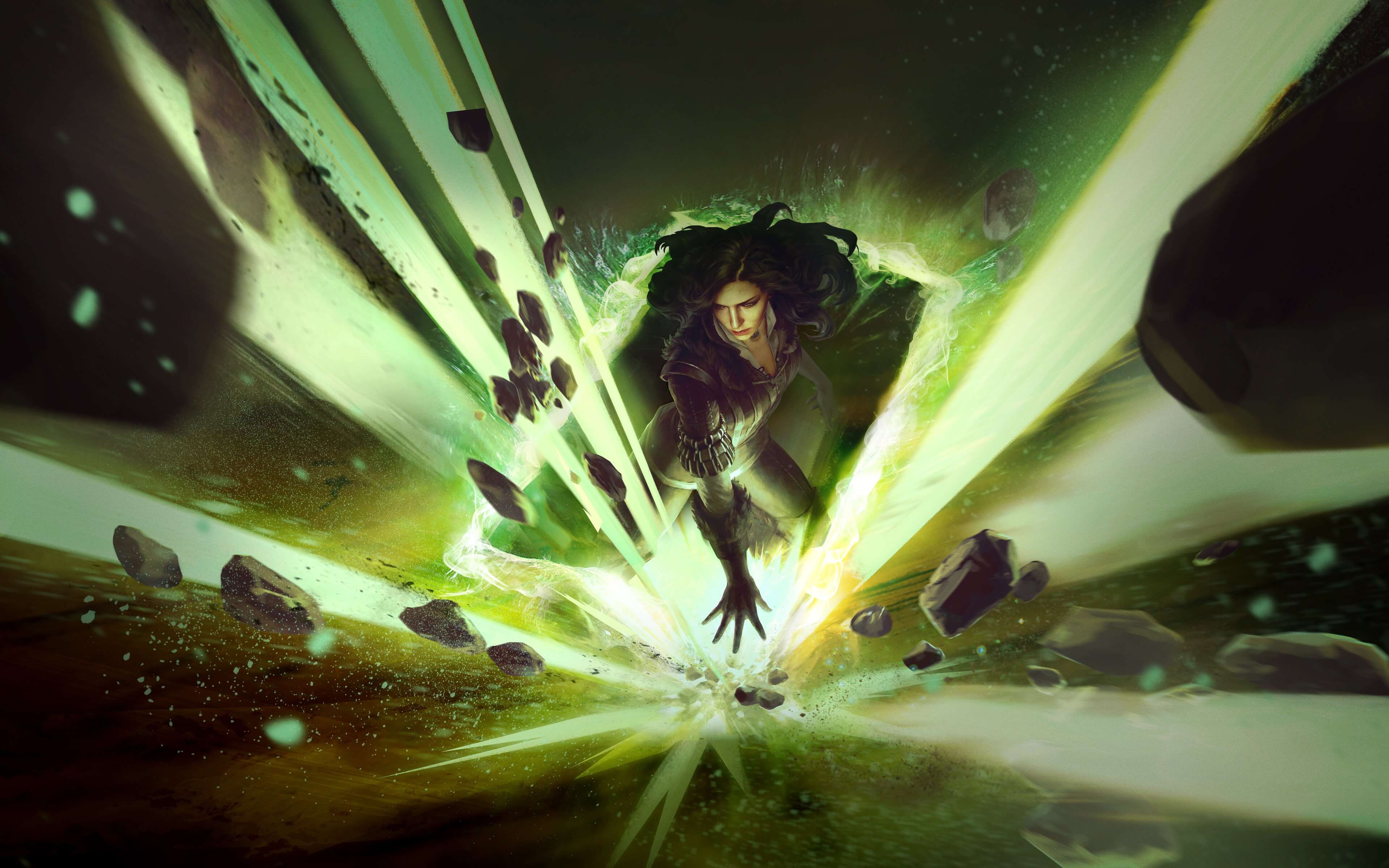 3840x2400 Yennefer Gwent The Witcher Card Game 4K Wallpaper • GamePhD