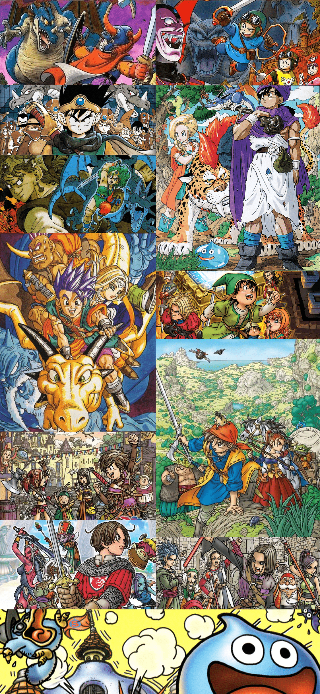 1125x2436 Dragon Quest 11 HD Wallpaper .