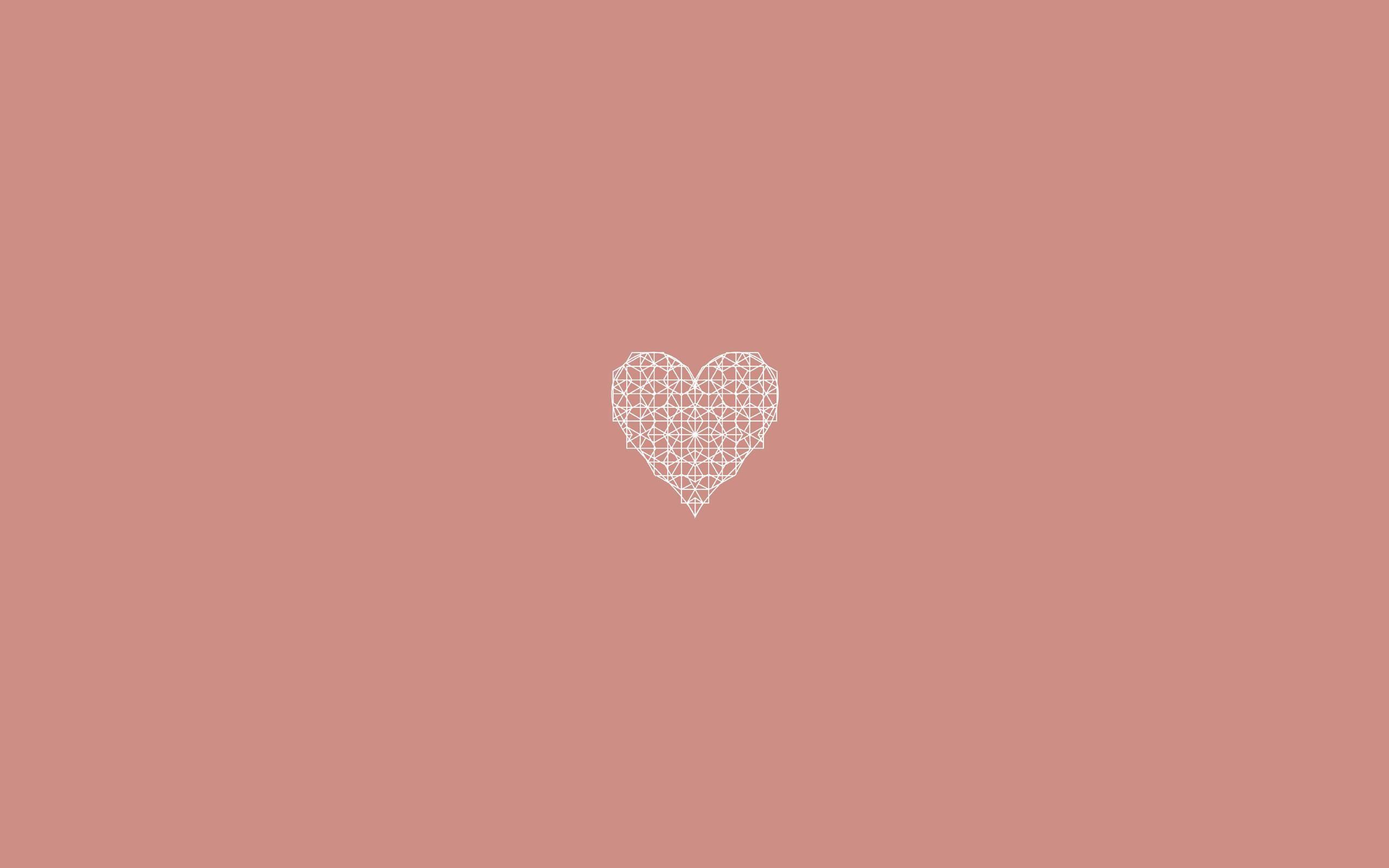 2560x1600 Simple Heart Wallpaper