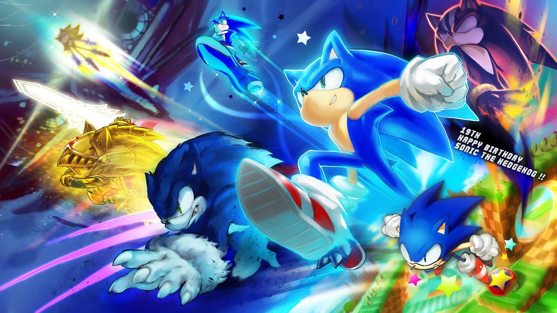 1920x1080 Sonic Wallpaper for Desktop