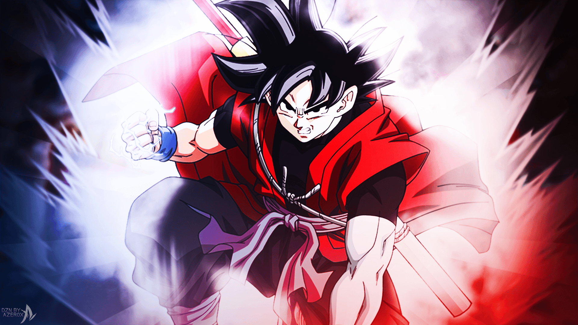 1920x1080 Xeno Goku Wallpaper