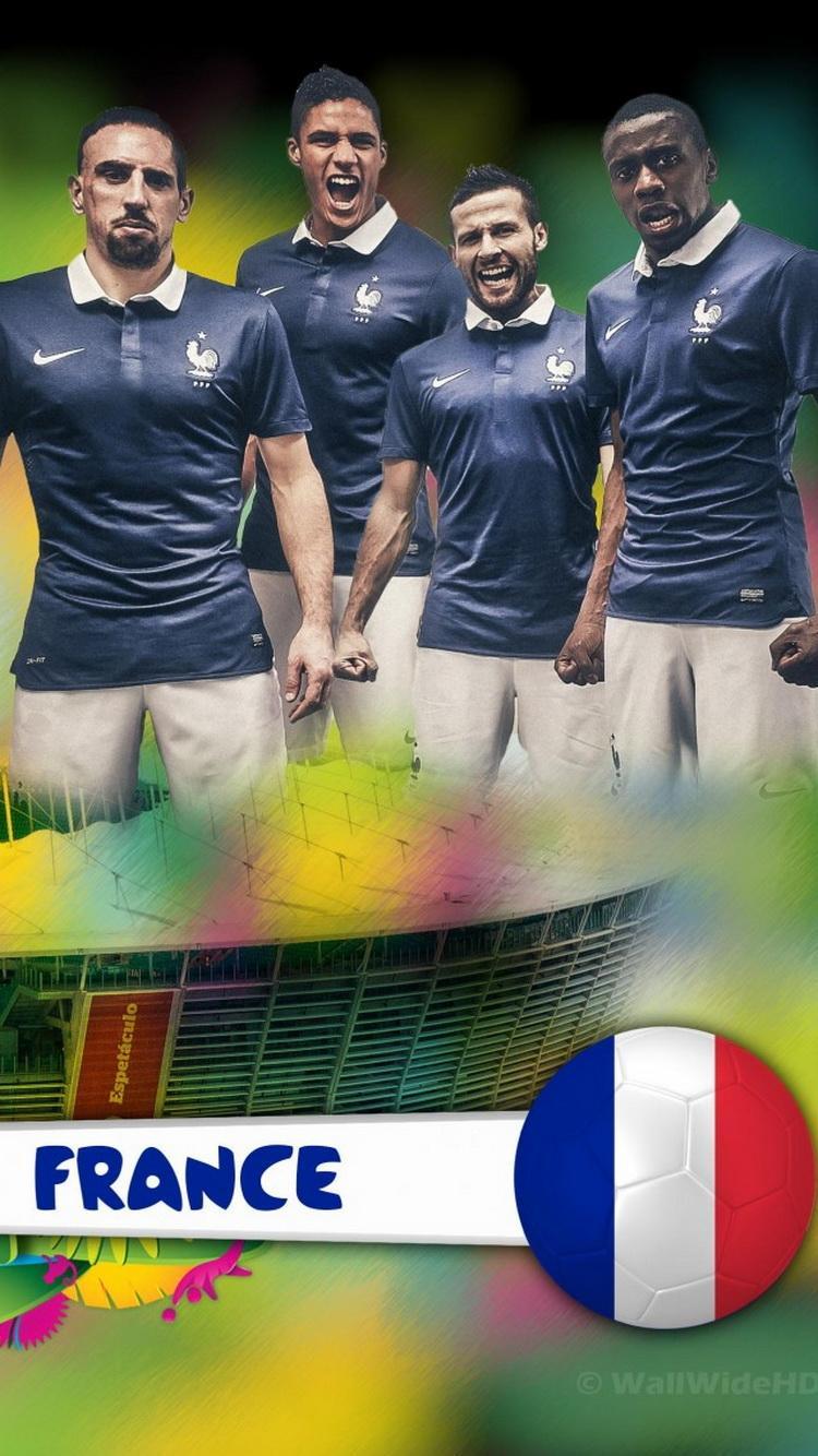 750x1334 France World Cup Wallpaper