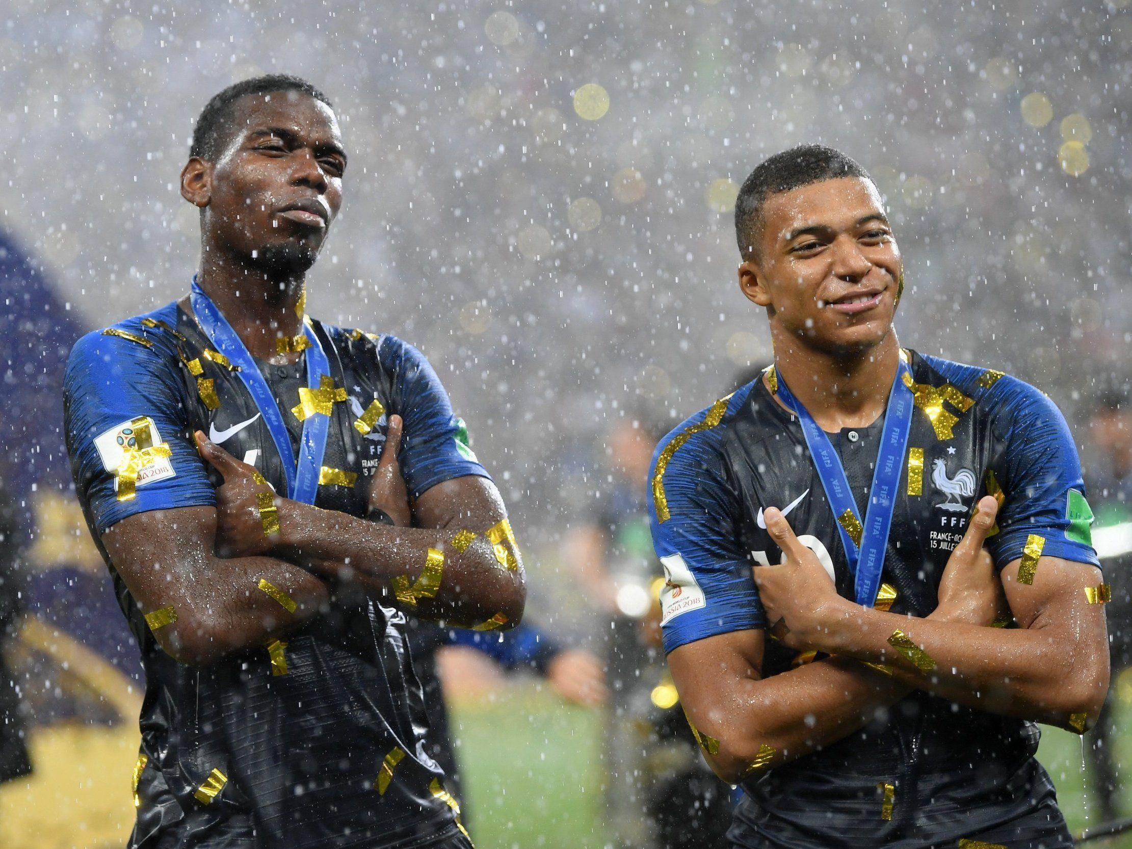 2221x1666 All the records broken as France beat Croatia in the World Cup final. Paul pogba, World cup, World cup final