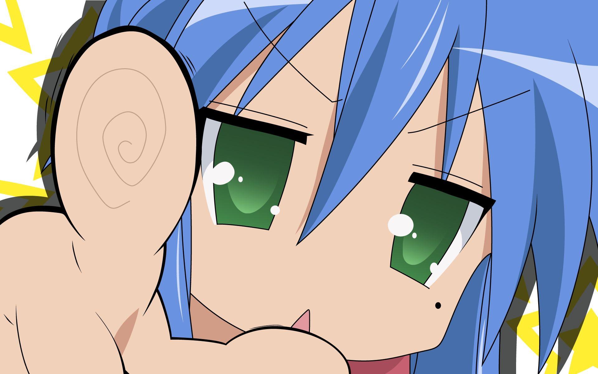 1920x1200 close izumi konata lucky star. konachan.com.com Anime Wallpaper