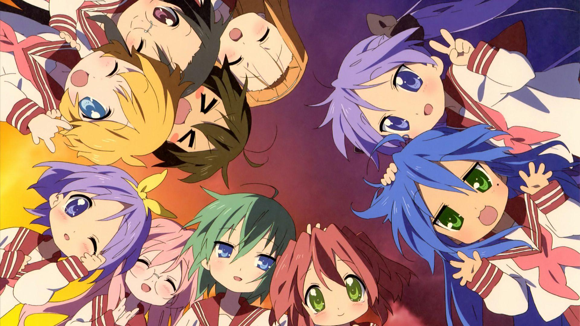 1920x1080 Lucky Star (Anime TV 2007)