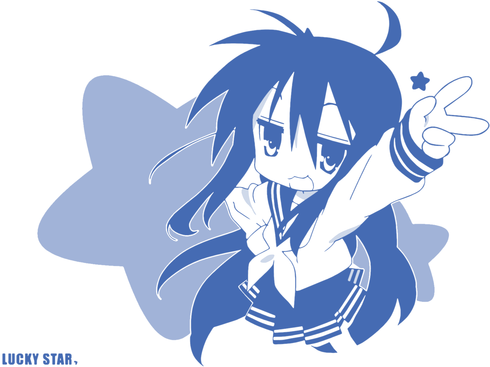 1600x1200 Konata Izumi Wallpaper:1600x1200