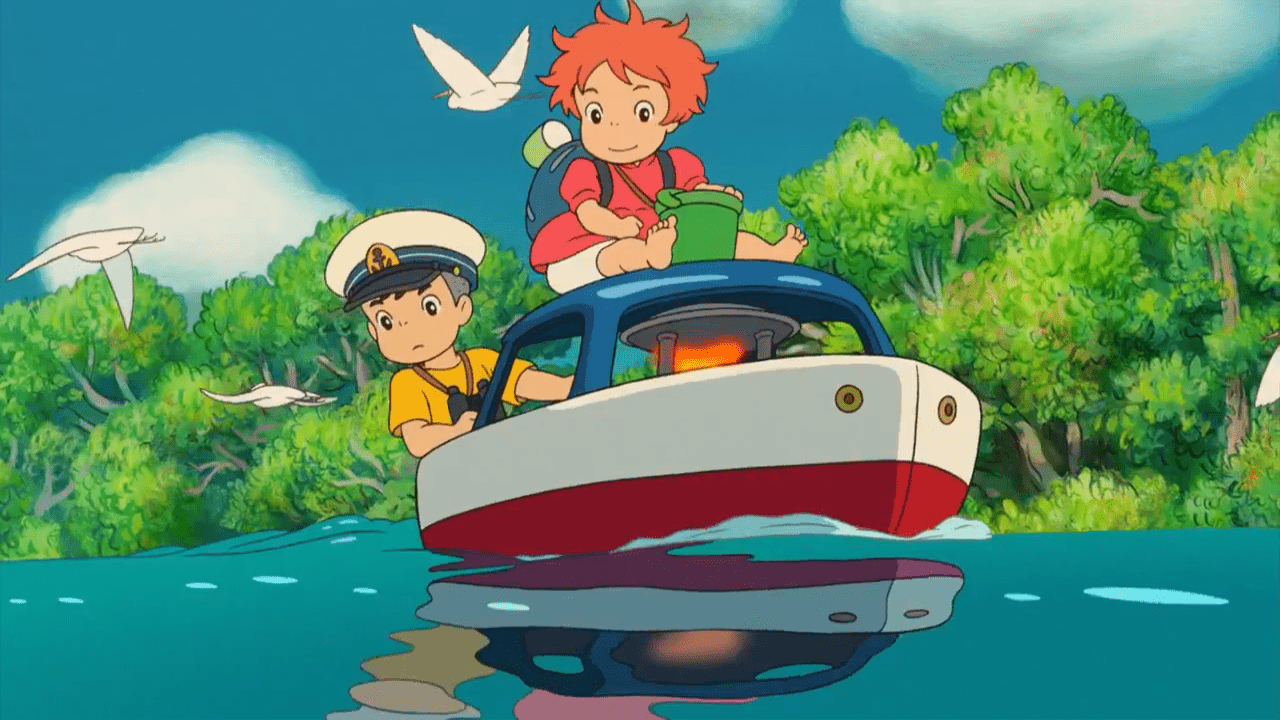 1280x720 Tumblr On The Cliff By The Sea. Studio ghibli art, Studio ghibli, Ghibli artwork