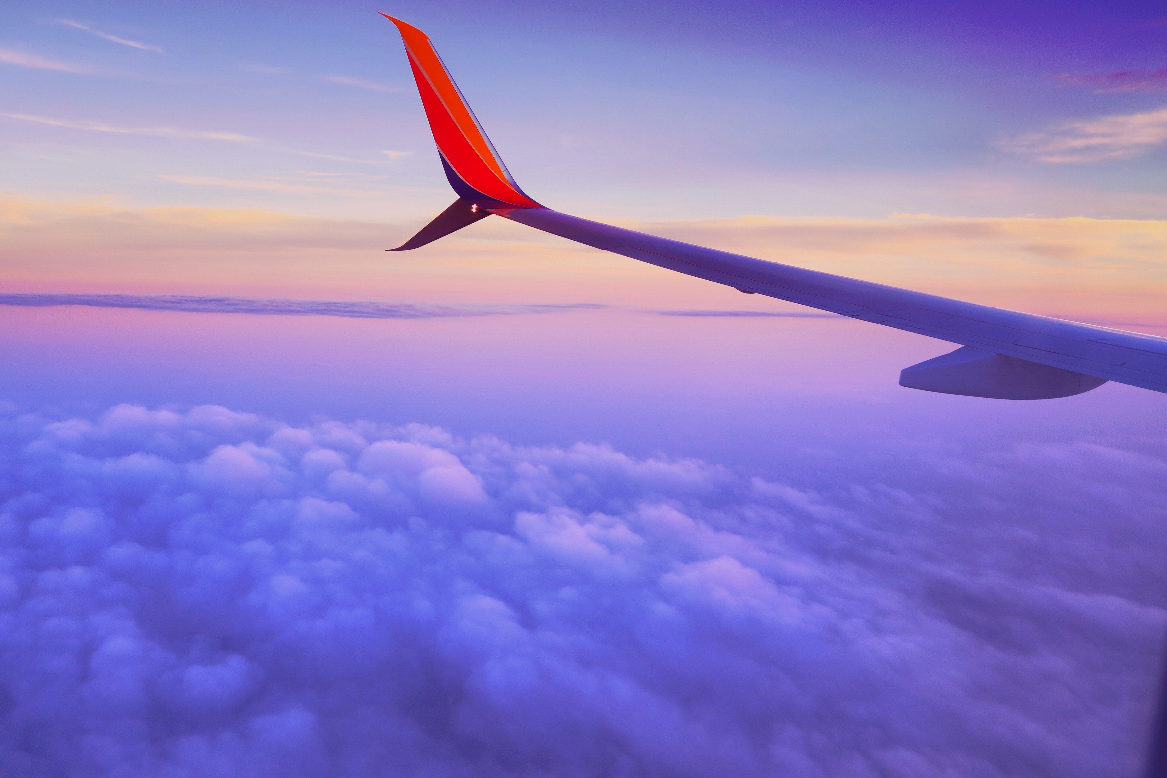 3840x2559 Cloud Airplane Plane And Sunset HD 4k Wallpaper HD Wallpaper