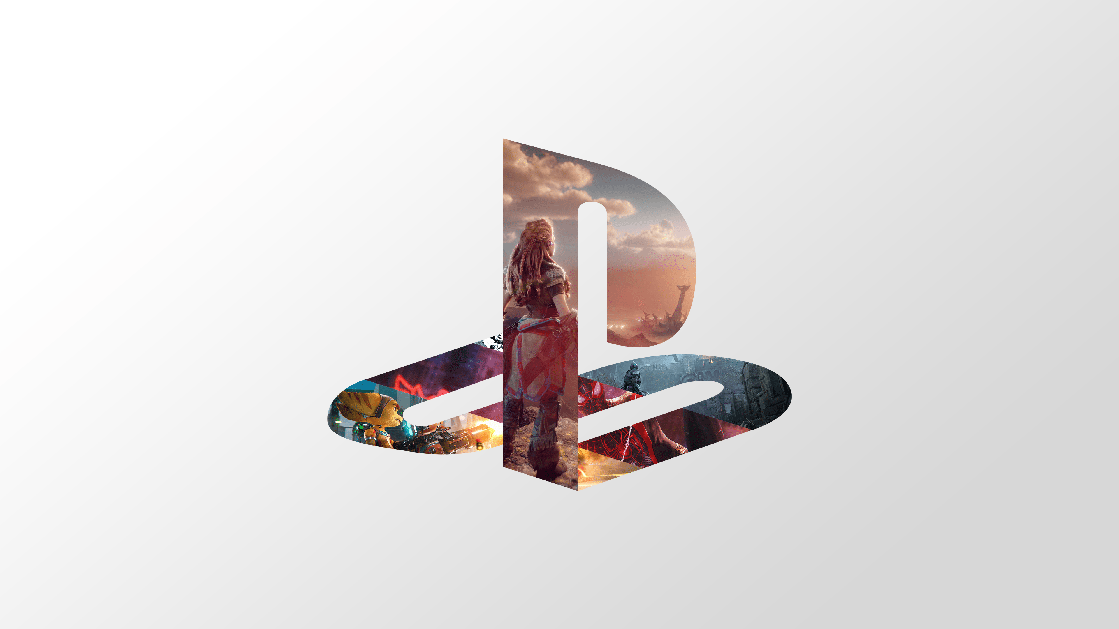 3840x2160 Image New wallpaper using the PlayStation logo