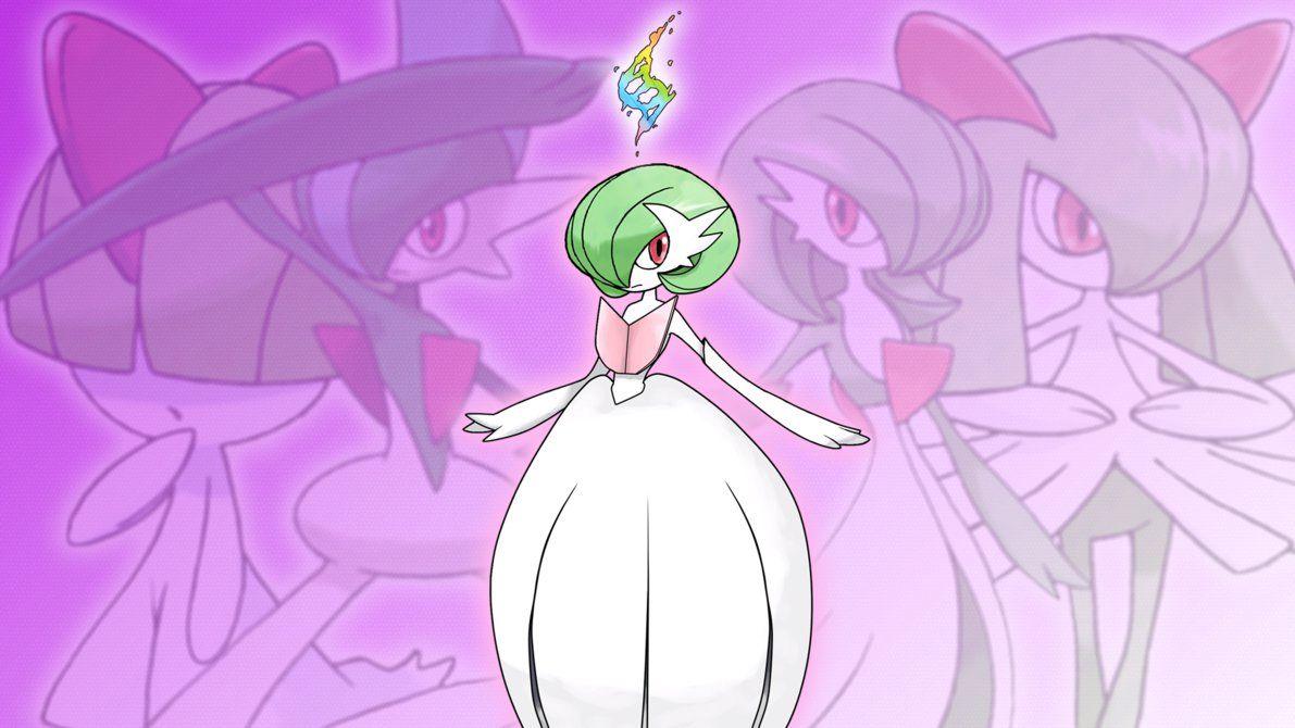 1191x670 Ralts, Kirlia, Gallade, Gardevoir + Mega Wallpaper