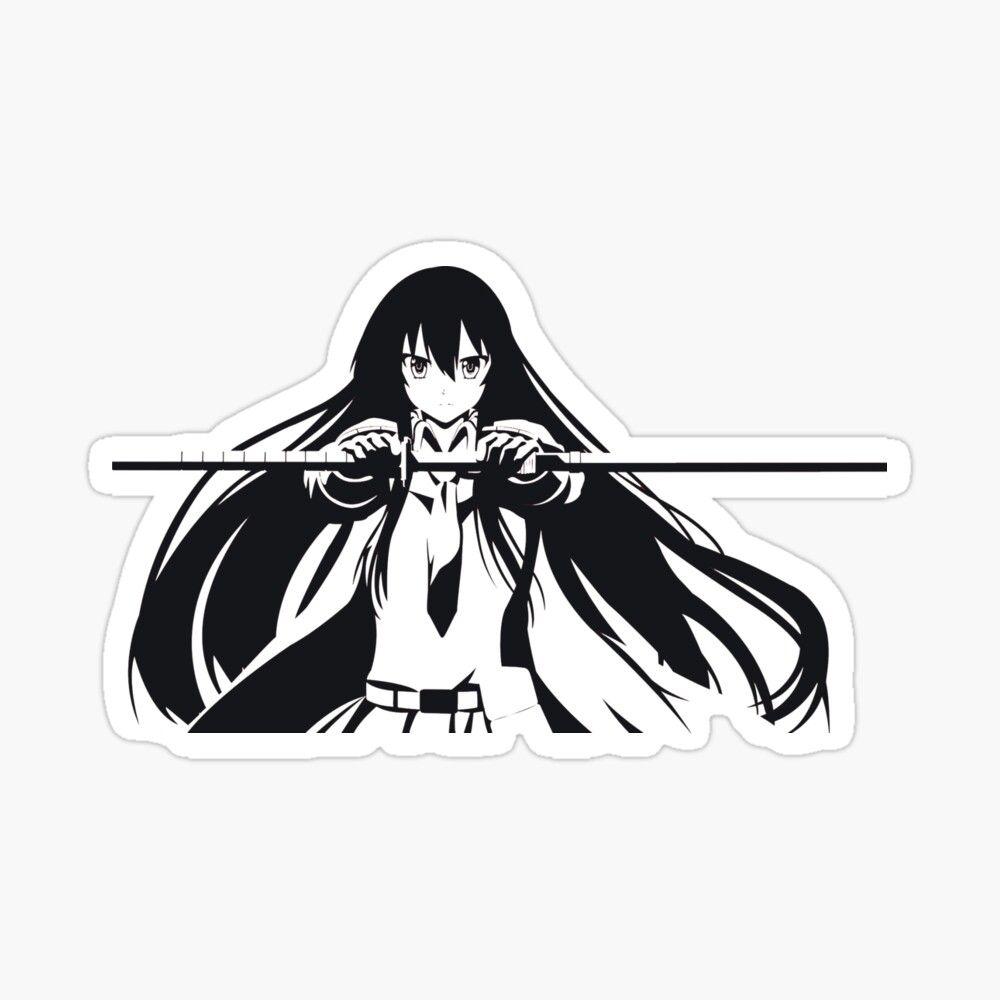 1000x1000 Akame Ga Kill 4K Wallpaper Art Board Print By Igor Me