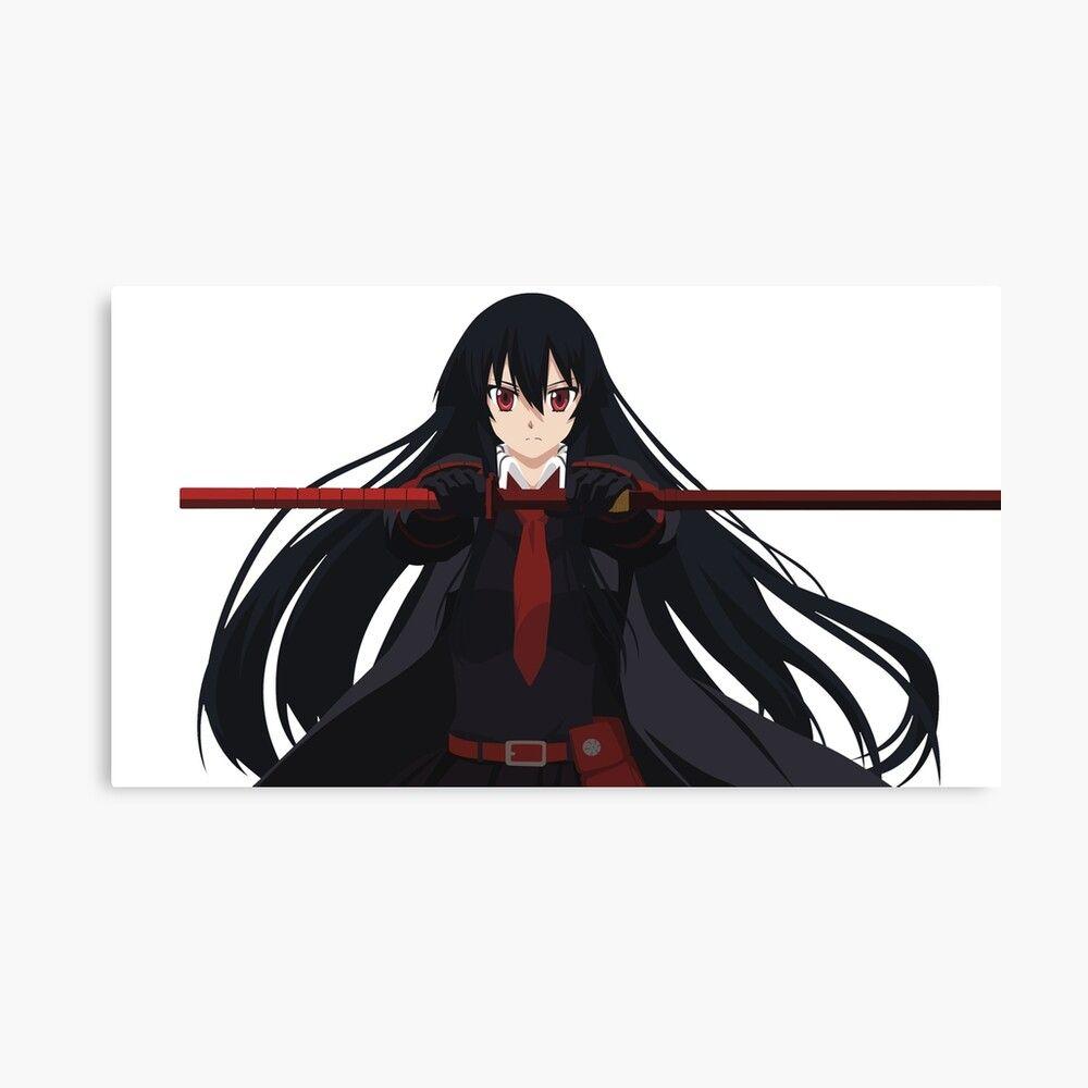1000x1000 Akame Ga Kill 4K Wallpaper Tri Blend T Shirt Metal Print By Igor Me