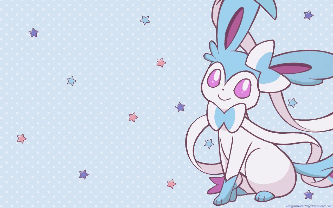 1280x800 Shiny Sylveon Wallpaper