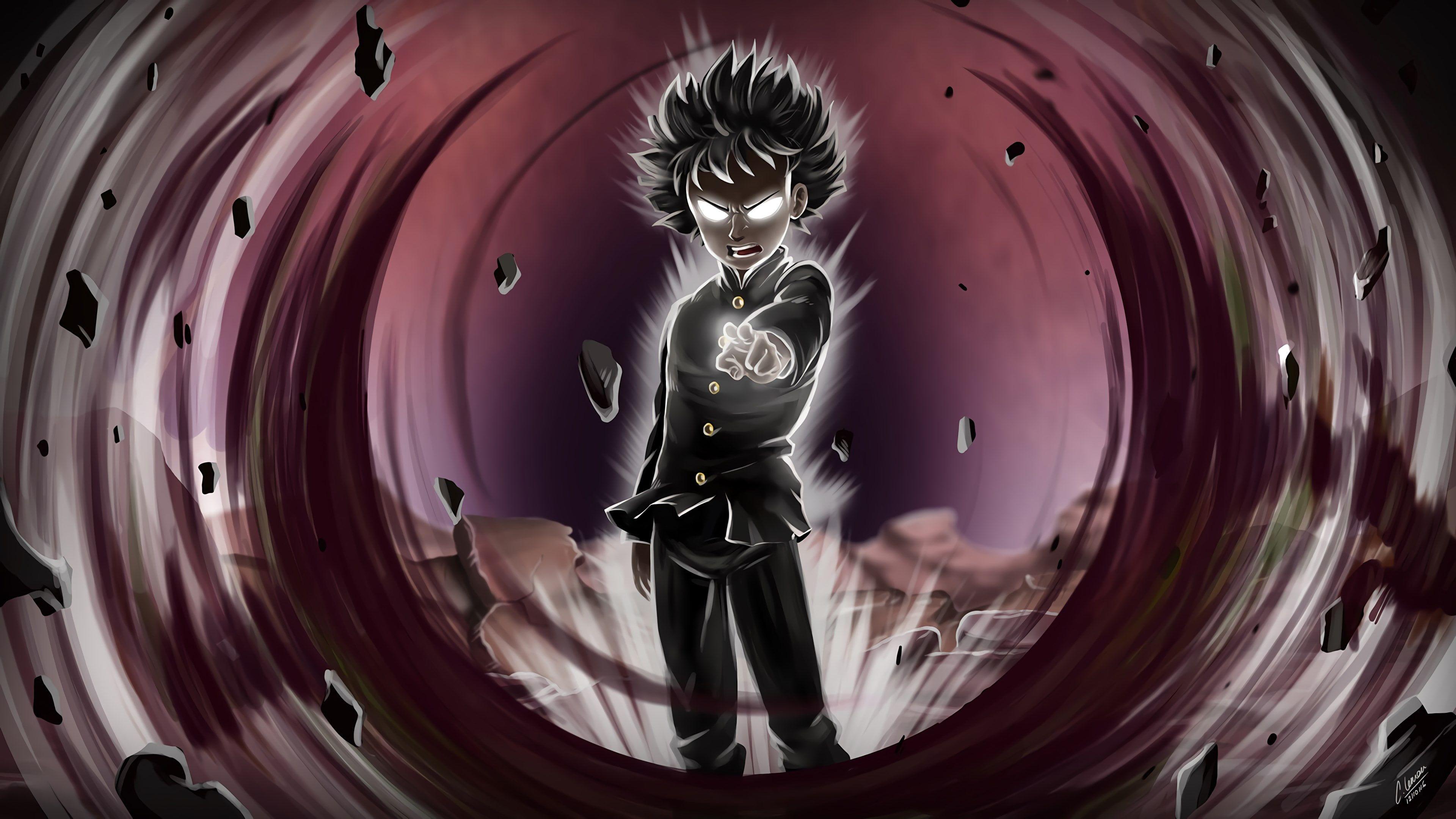 3840x2160 mob psycho 100 K #wallpaper #hdwallpaper #desktop. Mob psycho Mob psycho, Mob psycho 100 anime