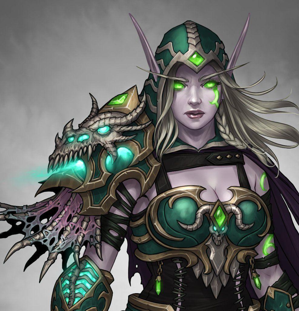 987x1028 Alleria Windrunner DK by Zach Fischer. World of warcraft, Warcraft art, Warrior woman