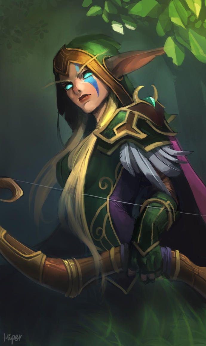 690x1157 Malus Kouran Caradryan Eltharion Vs Sylvanas Lor'themar Aethas Maiev Shandris Tyrande