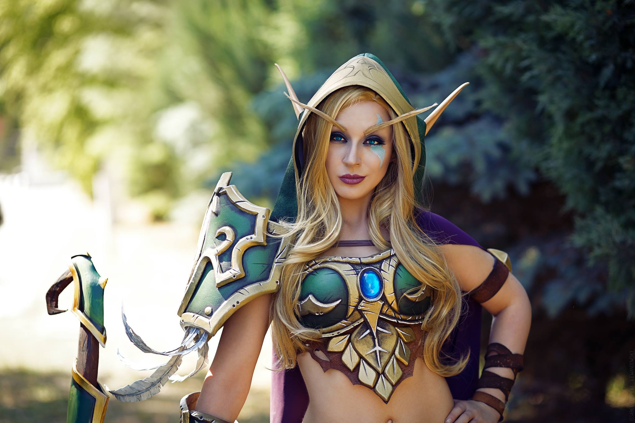 2048x1365 Hot Photo of Alleria Windrunner from World of Warcraft Will Make Every Fan's Day a Victory