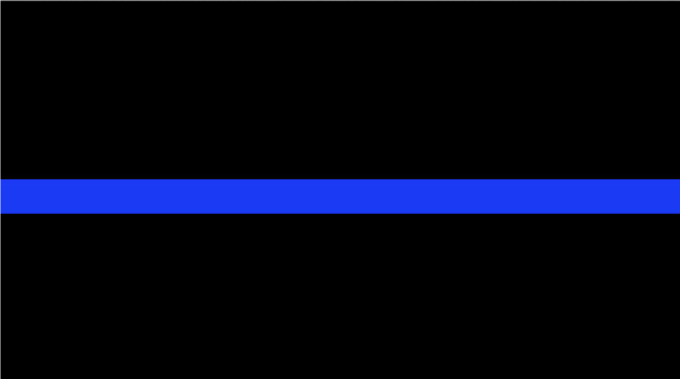 1376x768 Police Thin Blue Line Wallpaper