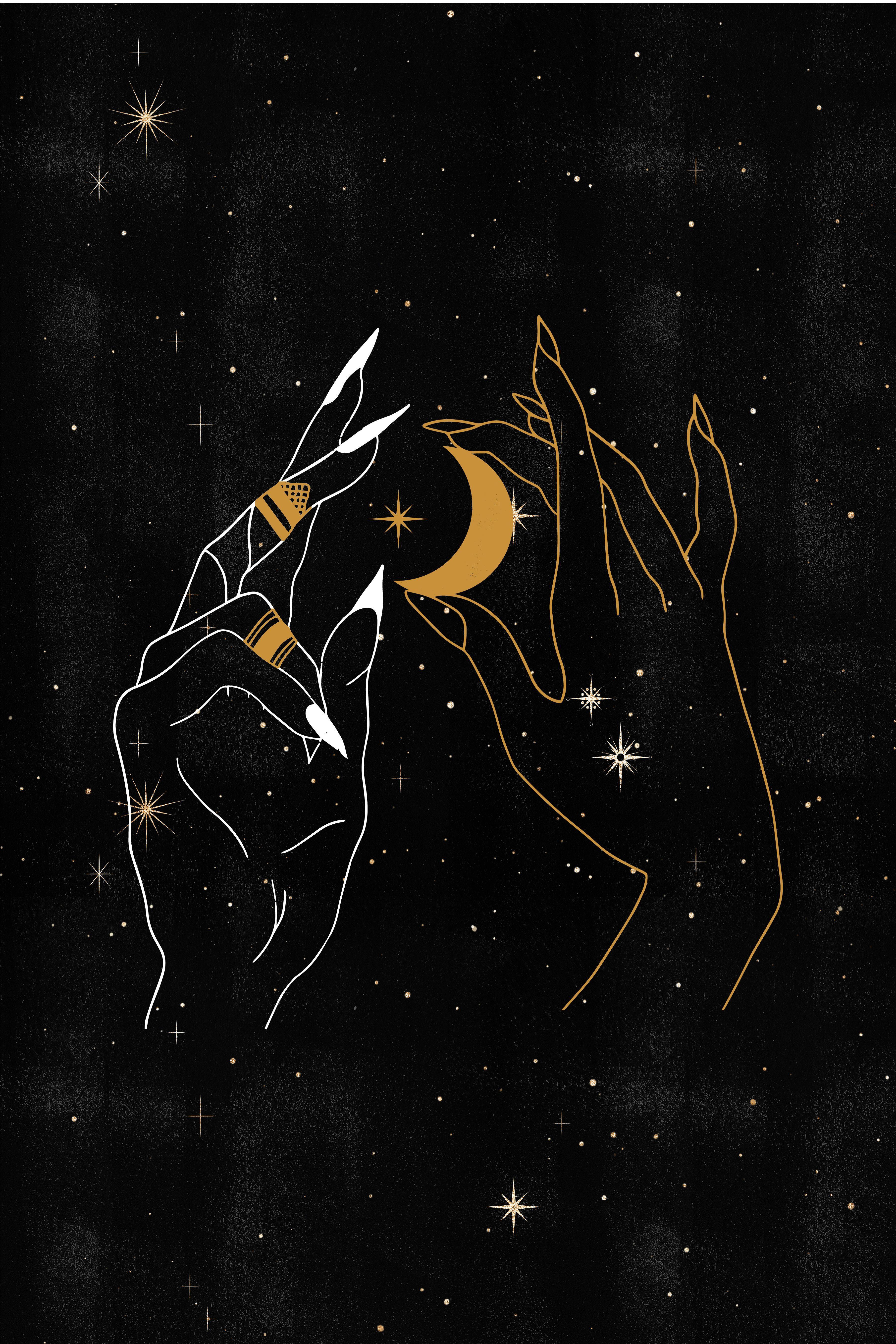 3601x5401 Witchy Decor, Witchy Wall Decor, Celestial Decor, Witchy Decorations, Witch Wall Decor, Sun and Moon Print, Wall Hangings, Witchcraft. Witchy wallpaper, Witchy decor, Celestial art