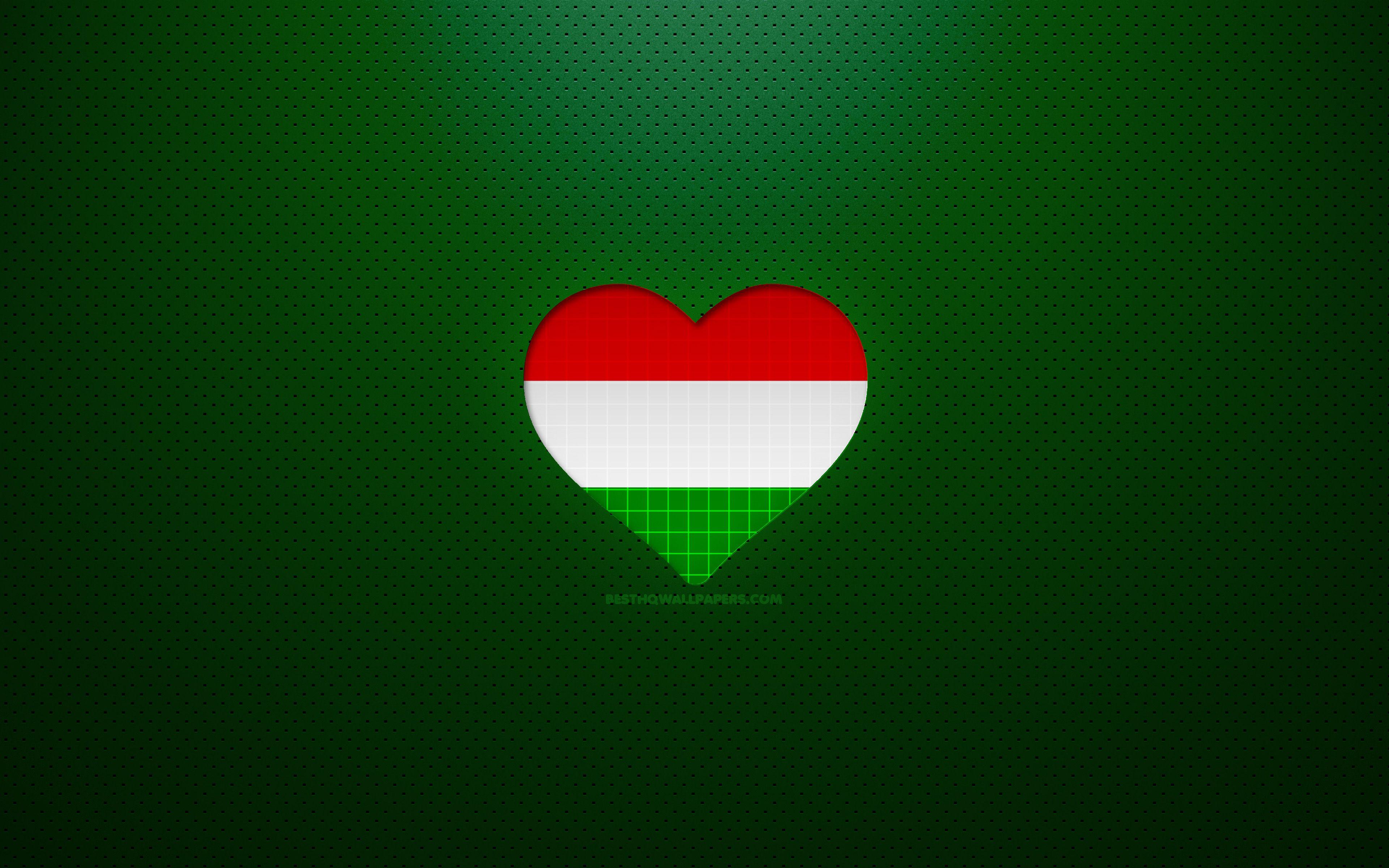 3840x2400 Download wallpaper I Love Hungary, 4k, Europe, red dotted background, Hungarian flag heart, Hungary, favorite countries, Love Hungary, Hungarian flag for desktop with resolution 3840x2400. High Quality HD picture wallpaper