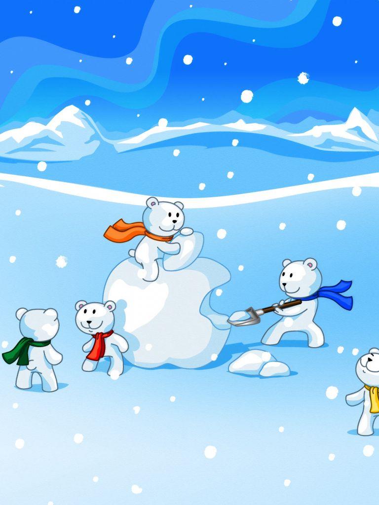Bear Christmas Wallpapers - Top Free Bear Christmas Backgrounds ...