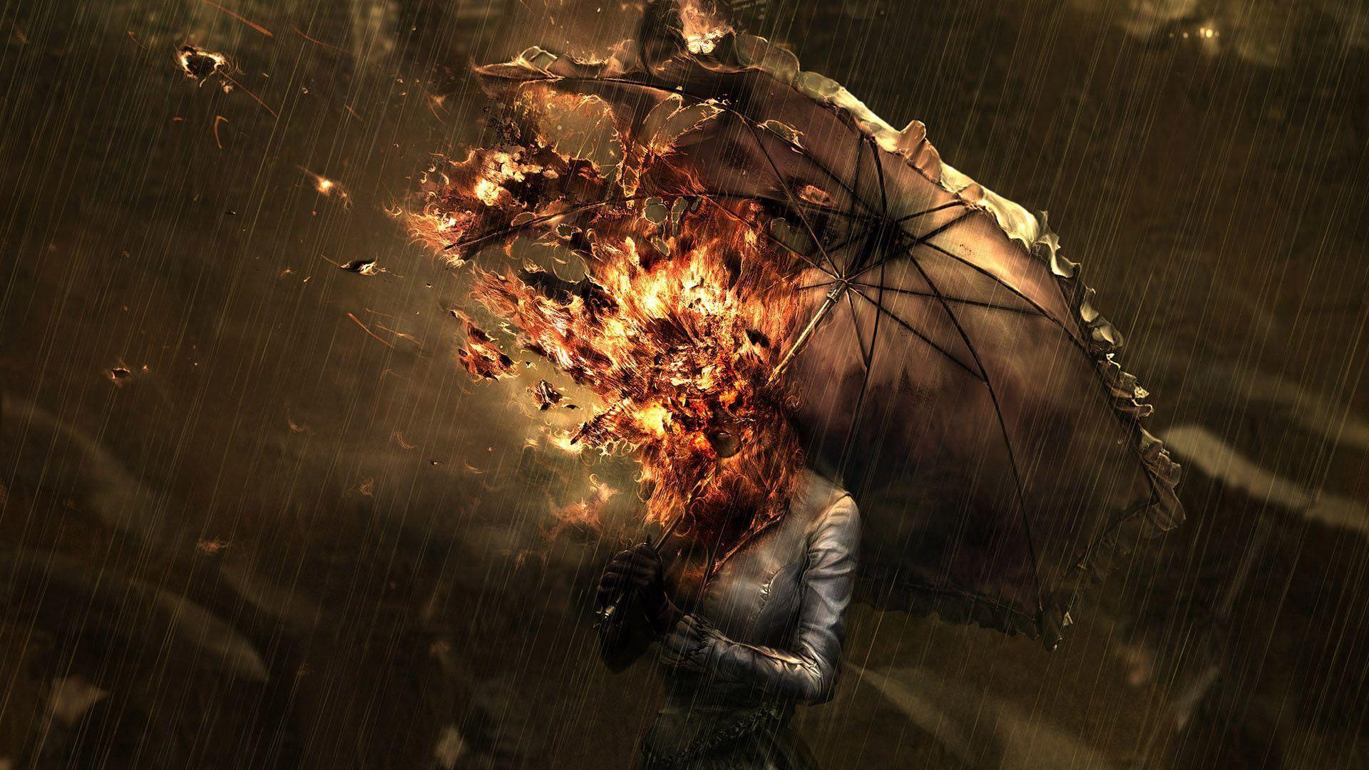 1920x1080 Acid Rain HD .