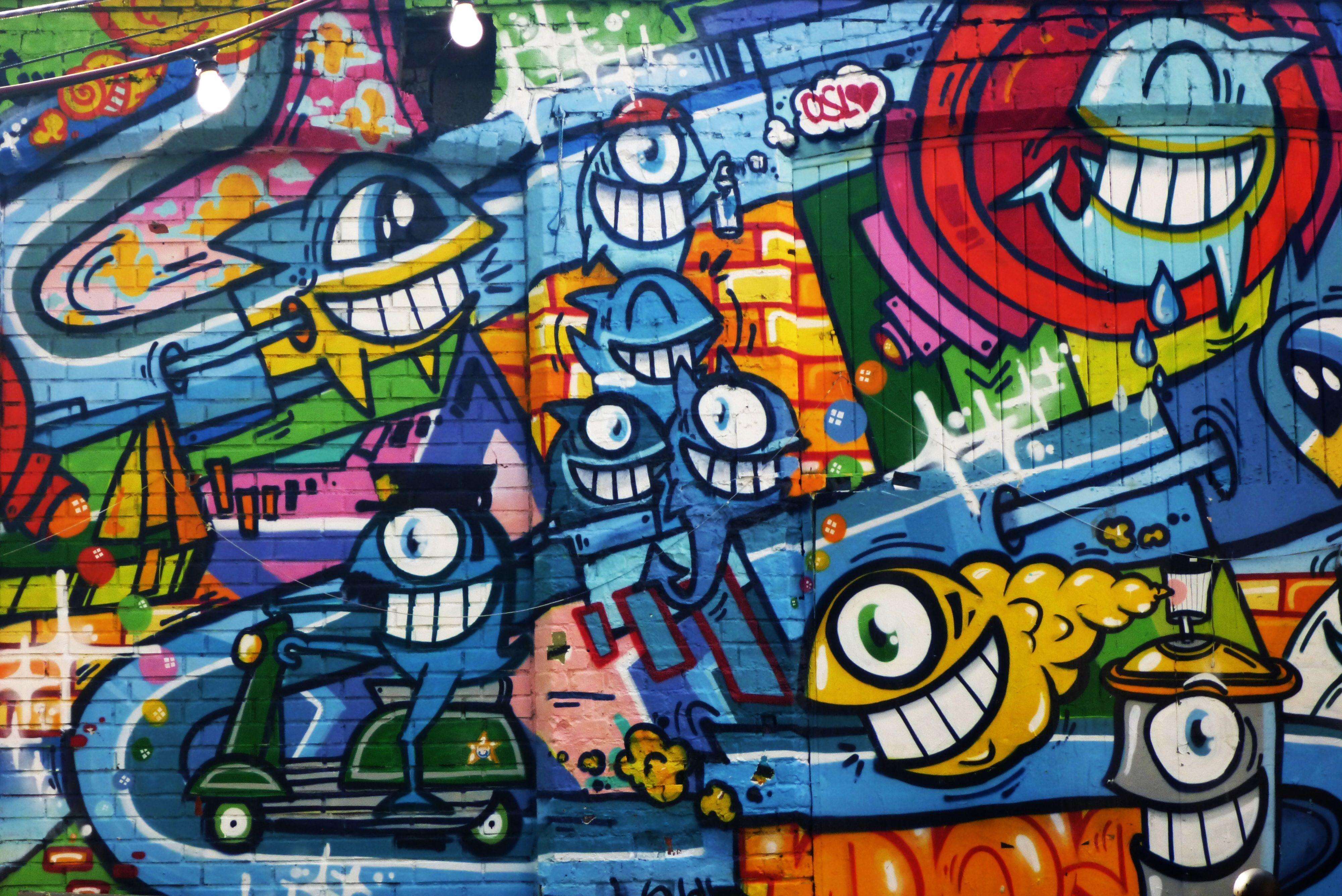 Cartoon Graffiti Art Wallpapers Top Free Cartoon Graffiti Art Backgrounds Wallpaperaccess