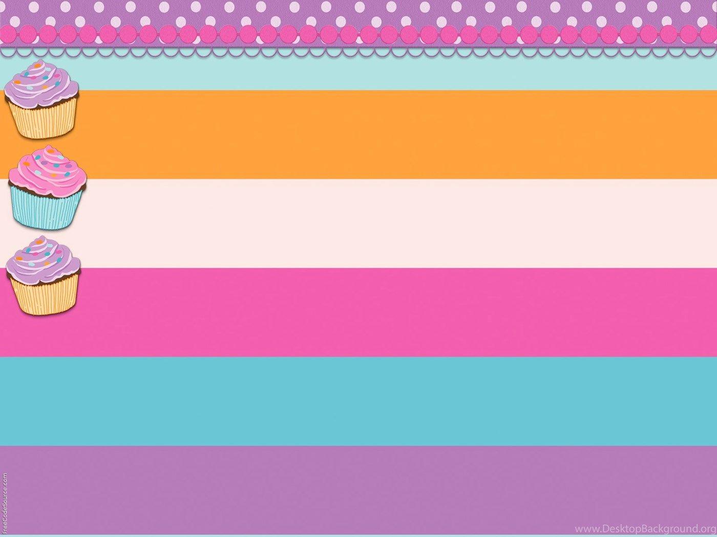 1400x1050 Cute Cupcake Wallpaper Desktop Background