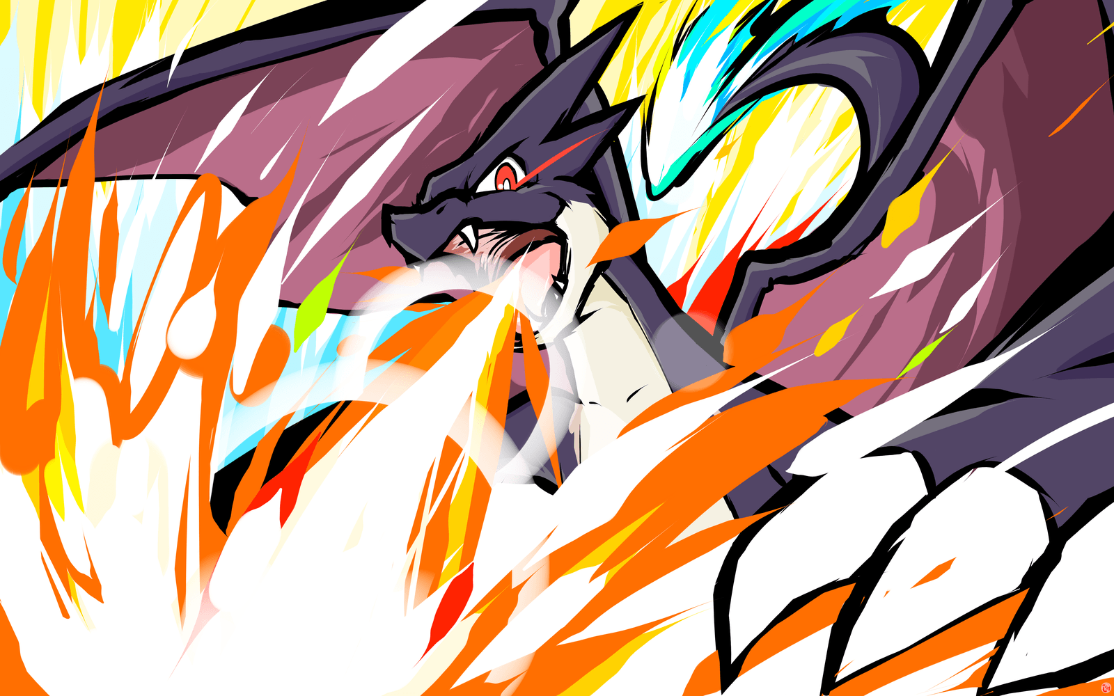 1600x1000 Charizard Y Wallpaper