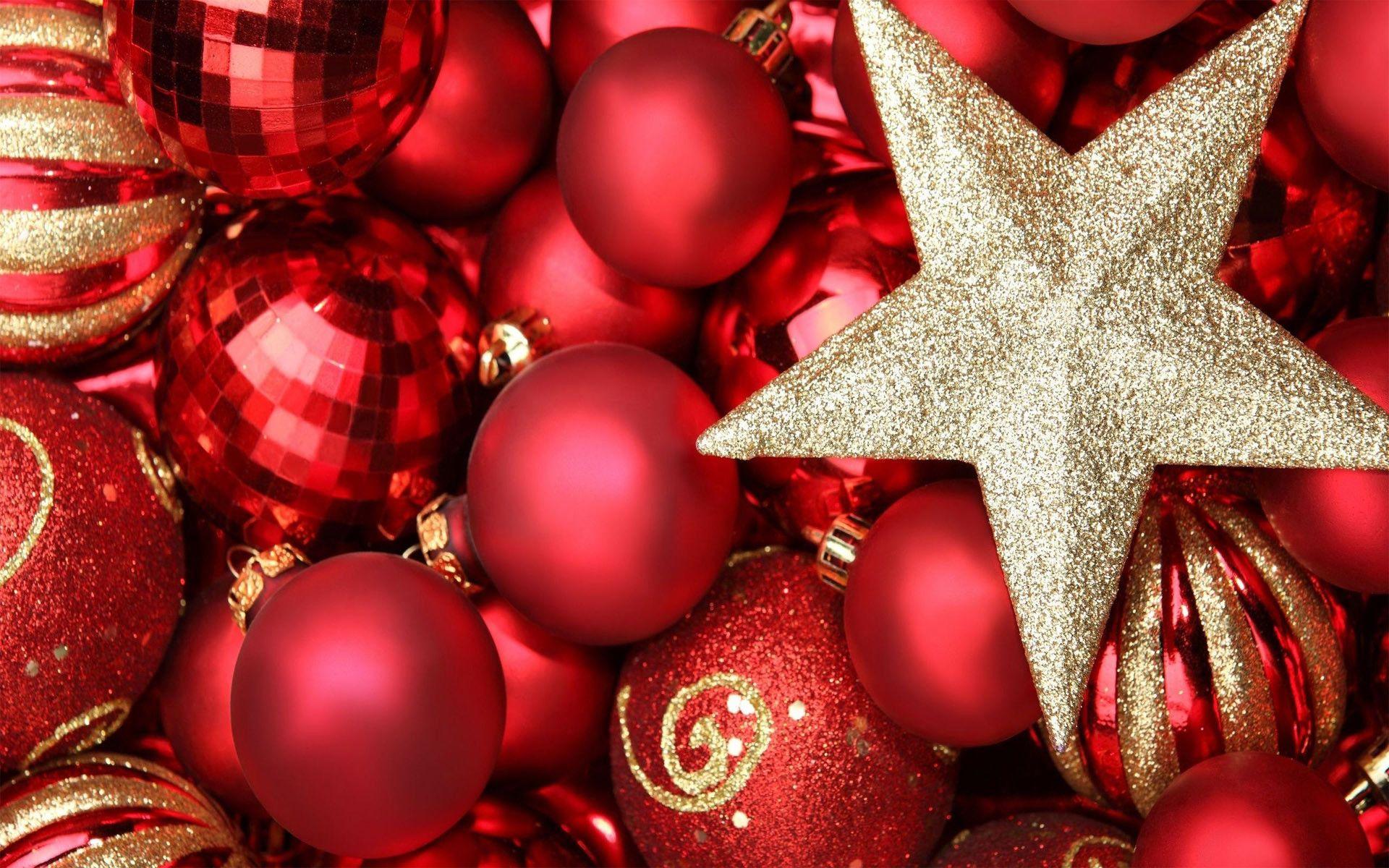 1920x1200 Christmas Wallpaper Red And Gold