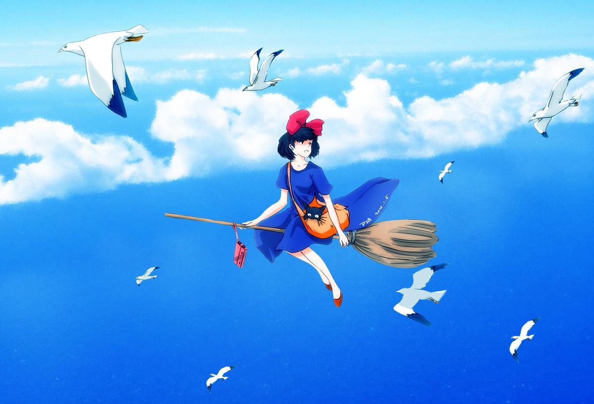 1199x816 Picture Kiki's Delivery Service Anime