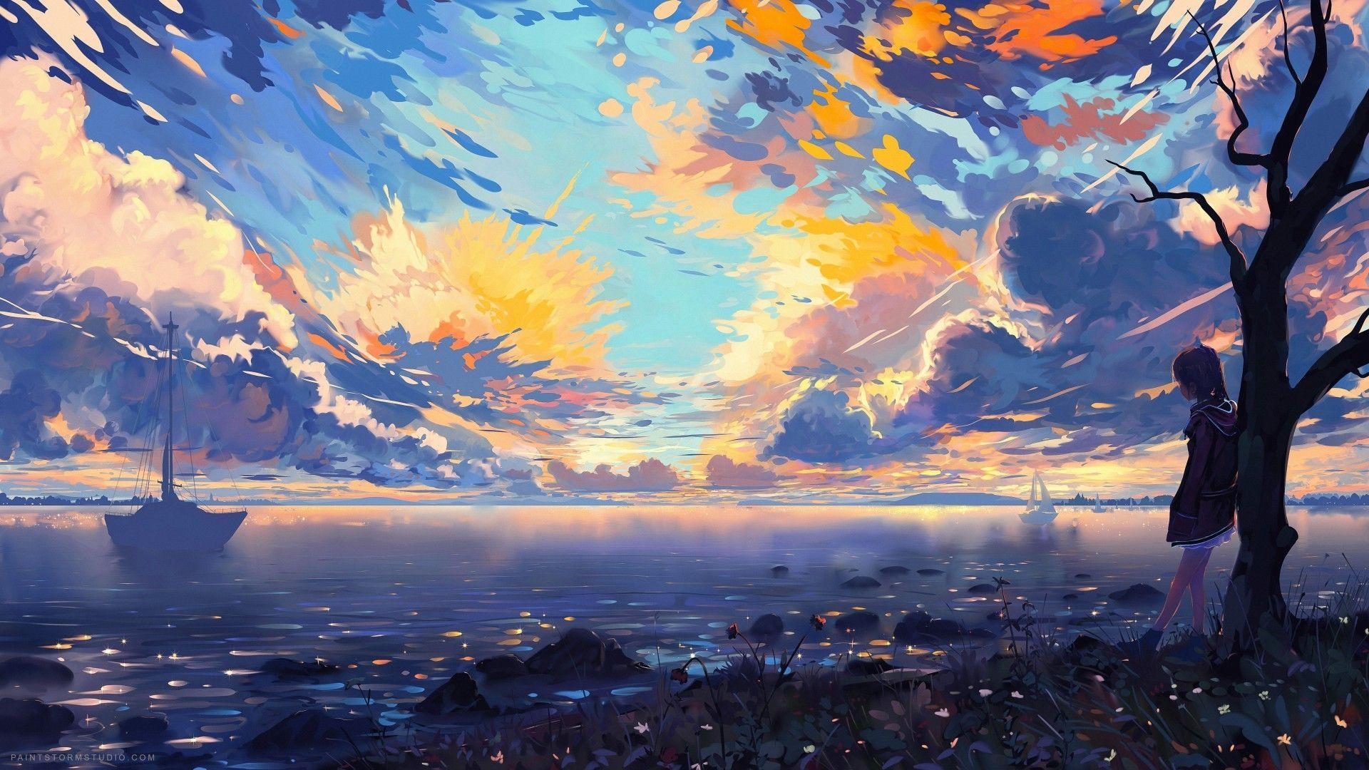 1920x1080 Anime Scenery