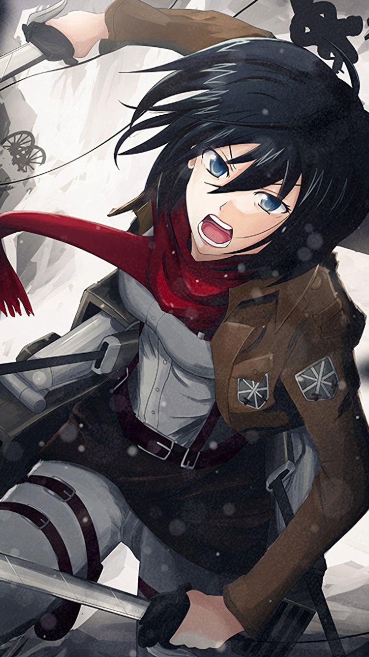 Mikasa iPhone Wallpapers - Top Free Mikasa iPhone Backgrounds