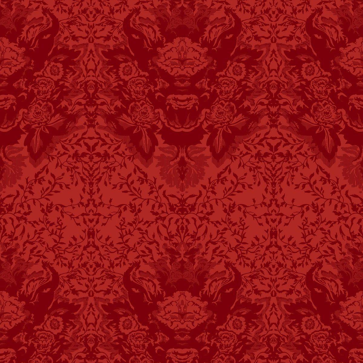 Red Damask Wallpapers - Top Free Red Damask Backgrounds - WallpaperAccess