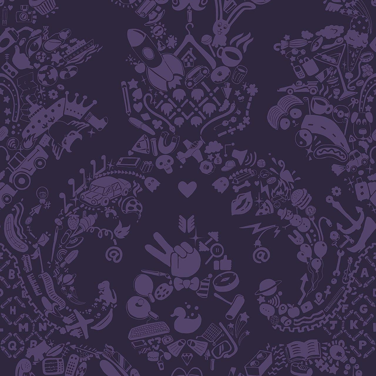 Purple Damask Wallpapers Top Free Purple Damask Backgrounds