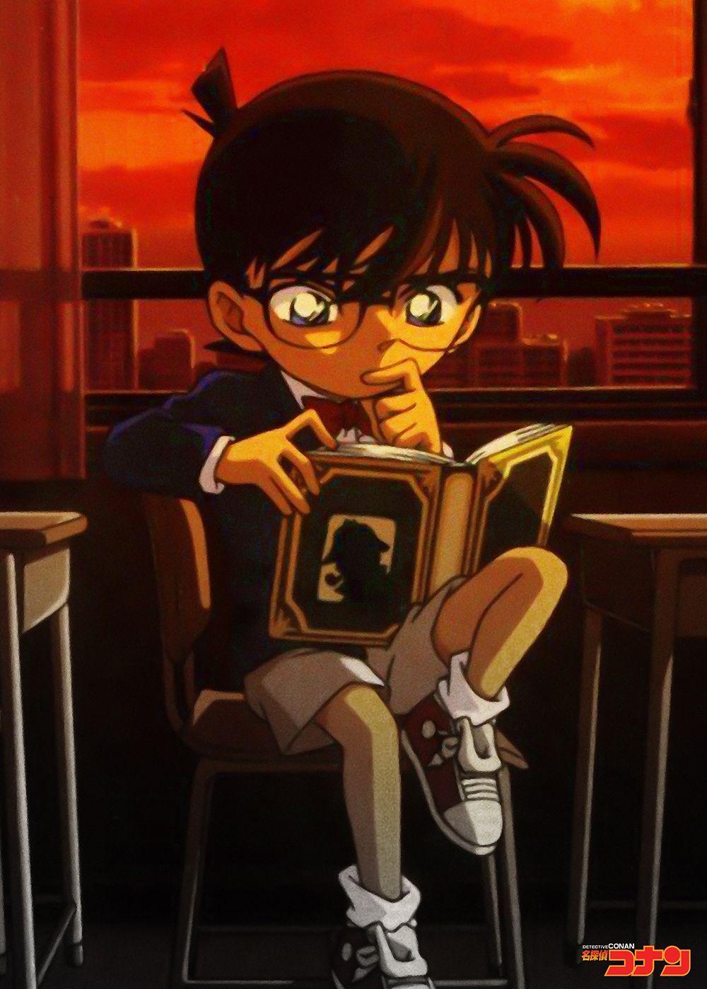 1000x1400 Anime Detective Conan Shinichi Kudo. Detektif conan, Detective, Latar belakang animasi