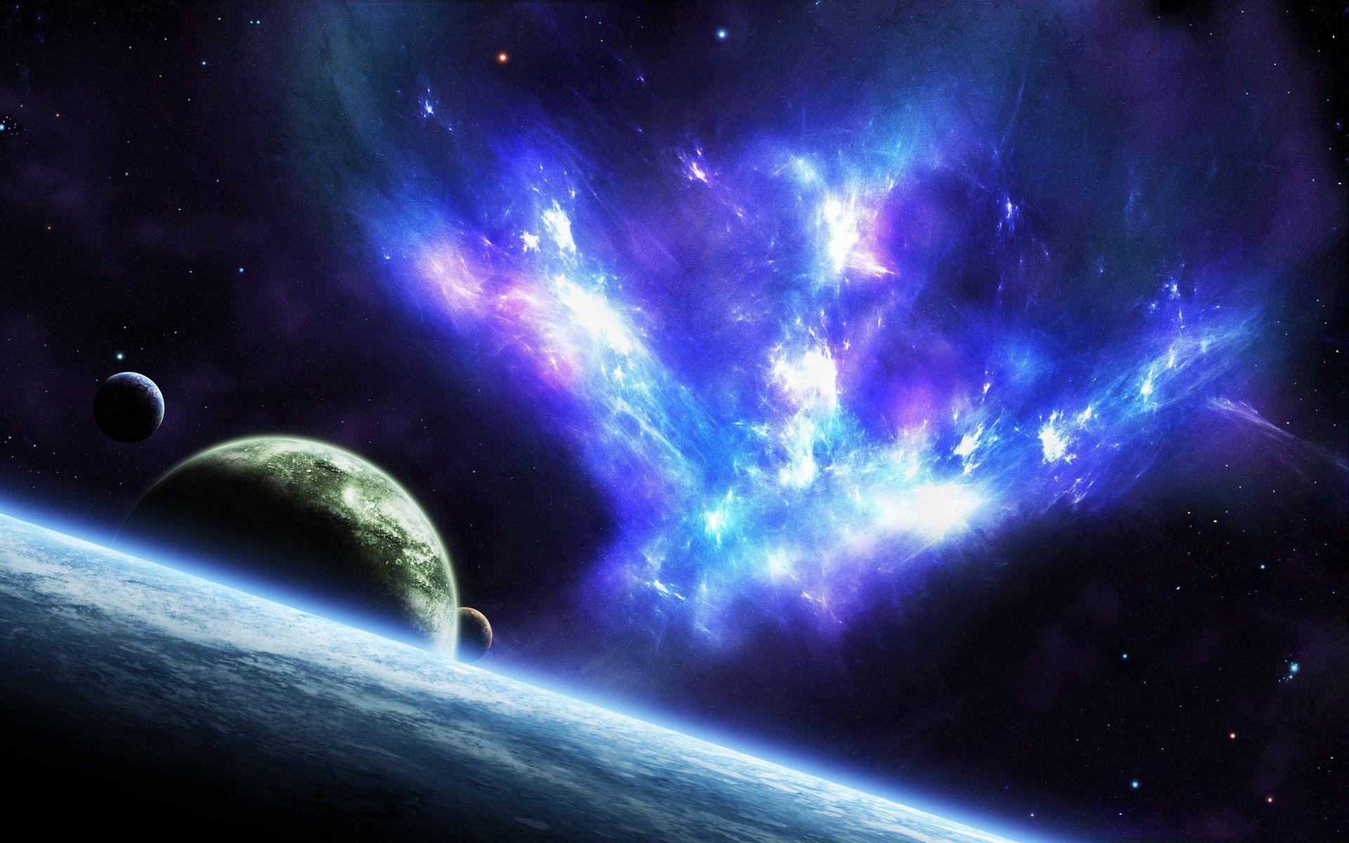 1920x1200 Amazing Glow Wallpaper Space Stars And Planets