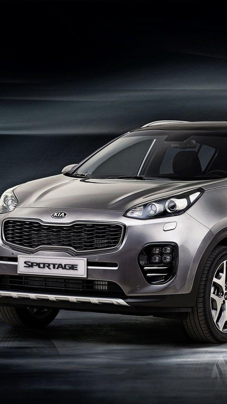 750x1334 Wallpaper 2015 Kia Sportage GT gray car 2560x1600 HD Picture, Image
