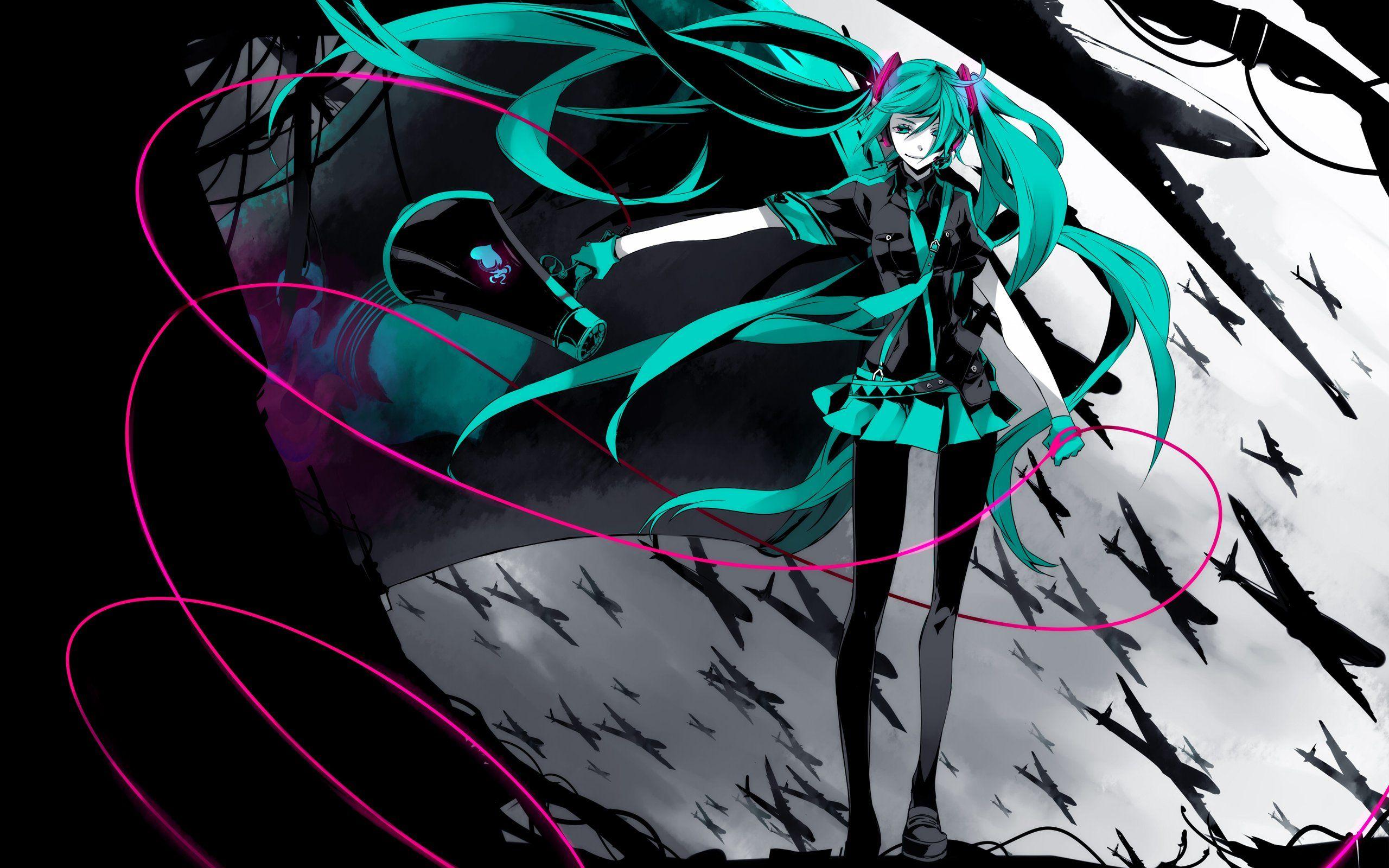 2560x1600 Miku Hatsune Vocaloid wallpaperx1600