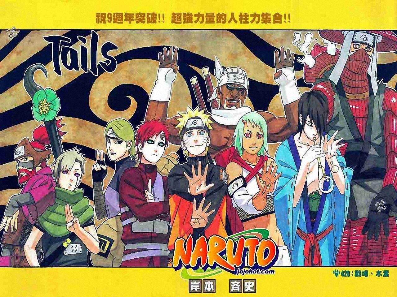 1280x960 Naruto Shippuuden Jinchuuriki Gaara Killer Bee Uzumaki Naruto Wallpaper:1280x960