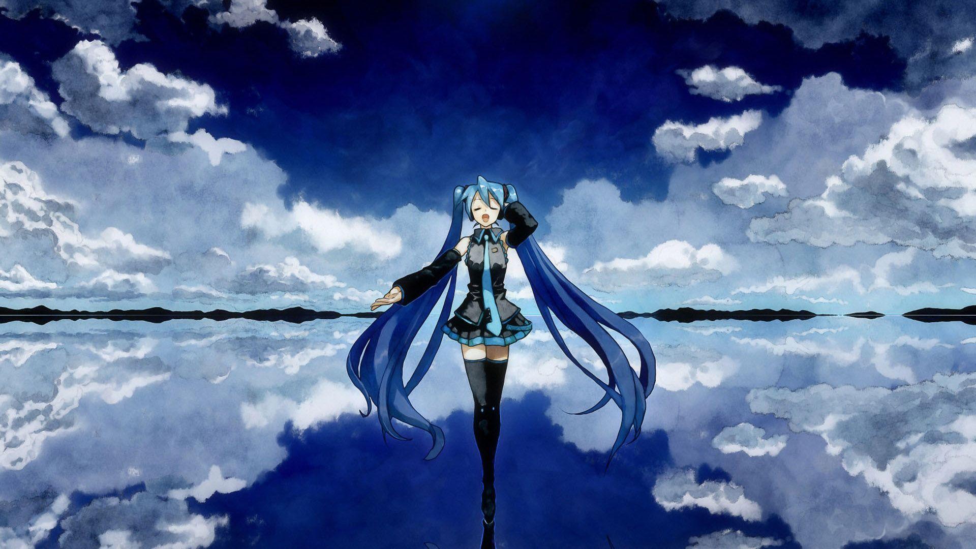 1920x1080 Hatsune Miku desktop wallpaper