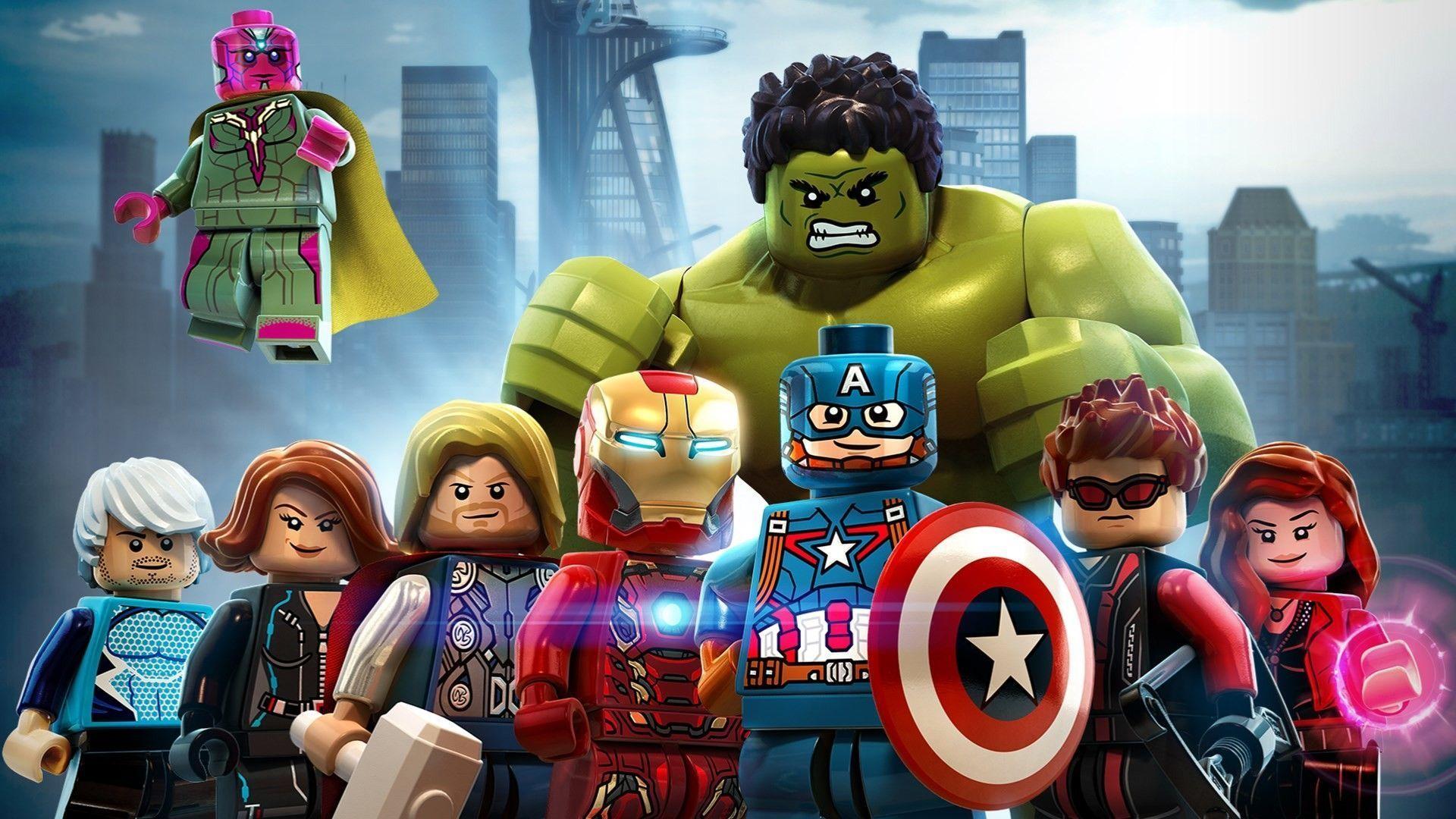 1920x1080 Avengers Lego Wallpaper