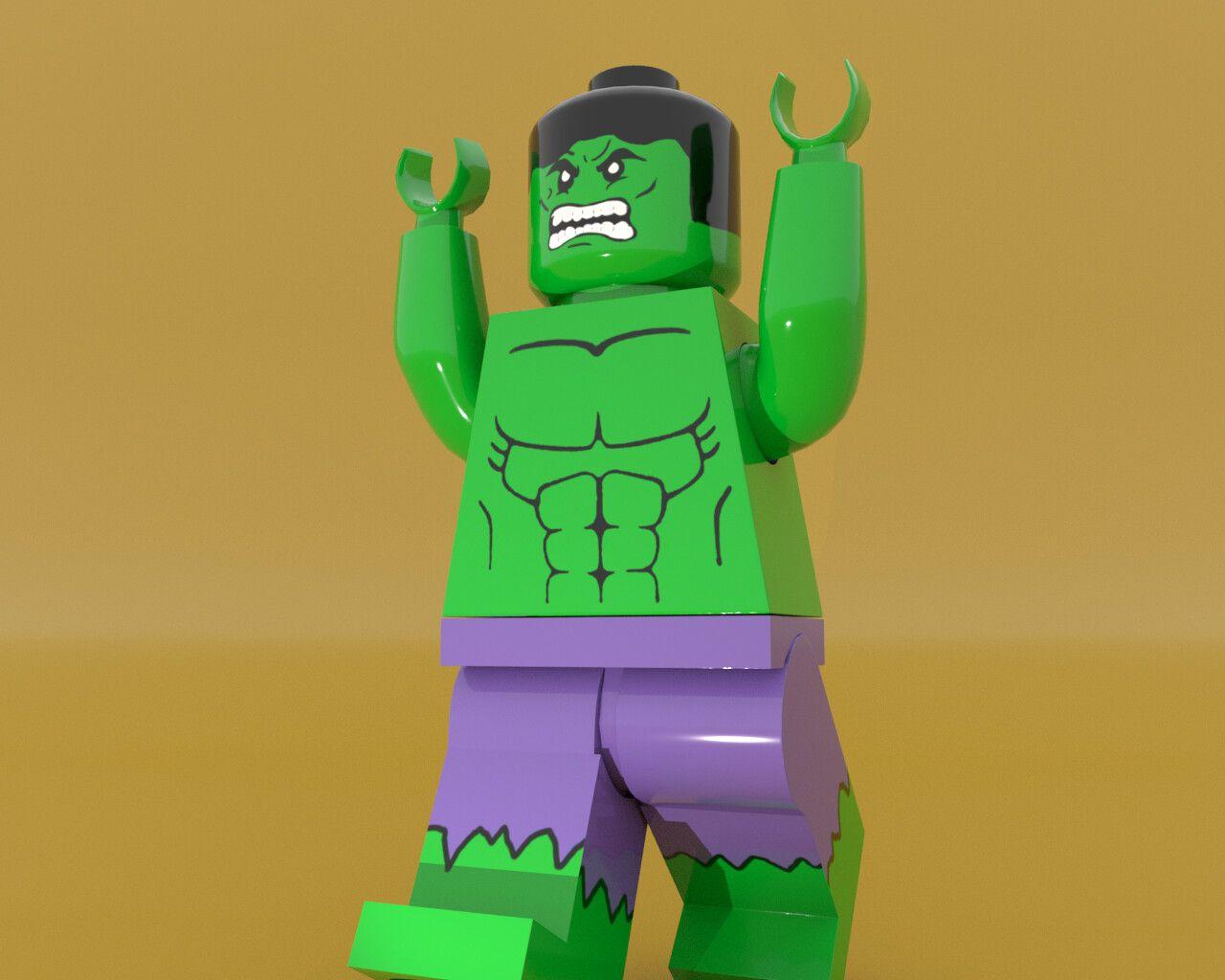 1280x1024 Lego Hulk, Beatriz Caballero