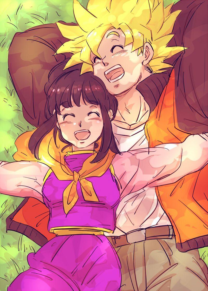 800x1120 Goku And Chichi Wallpaper