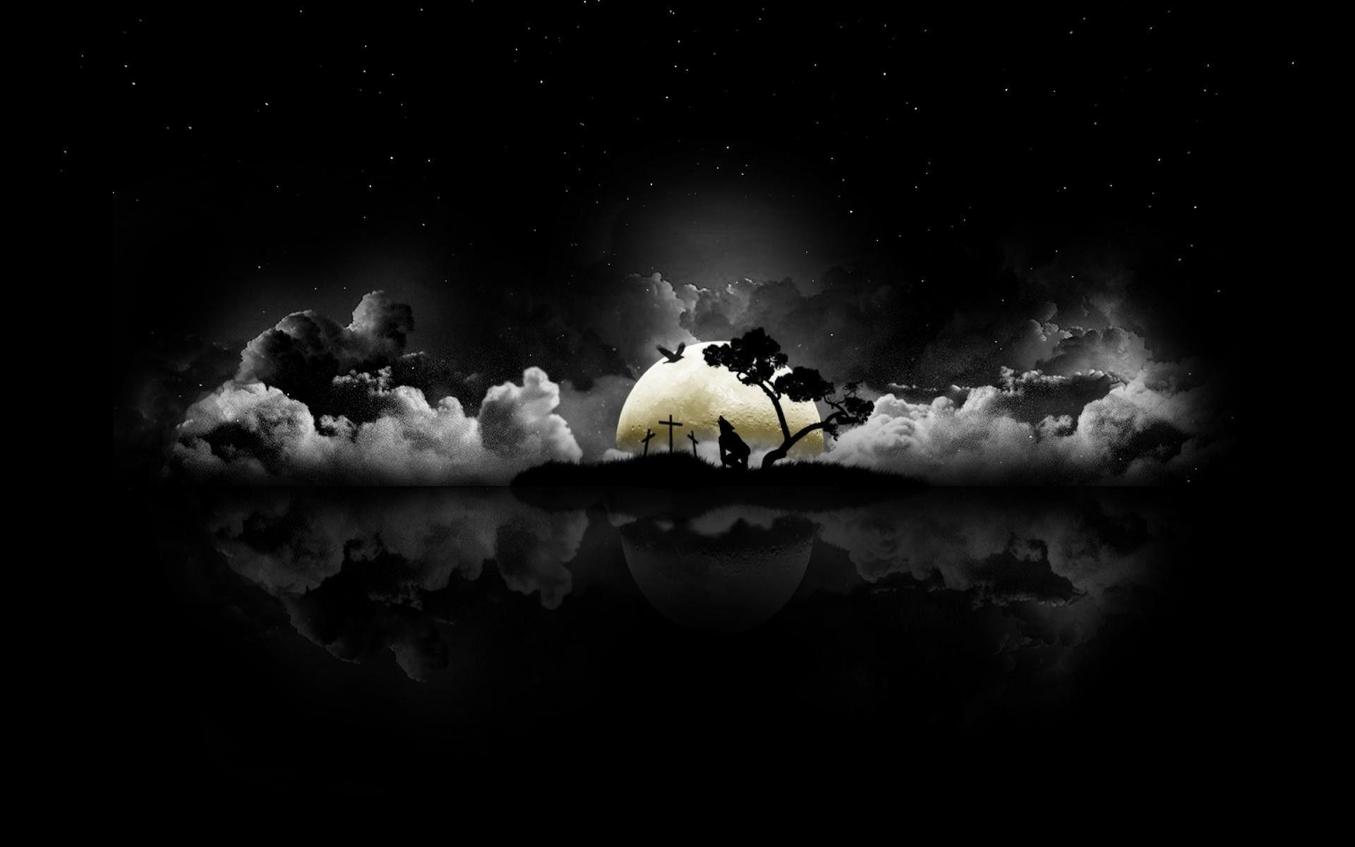 1920x1200 Dark For Laptop Wallpaper